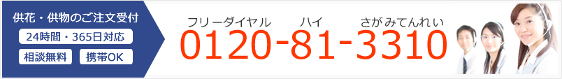 フリーダイヤル